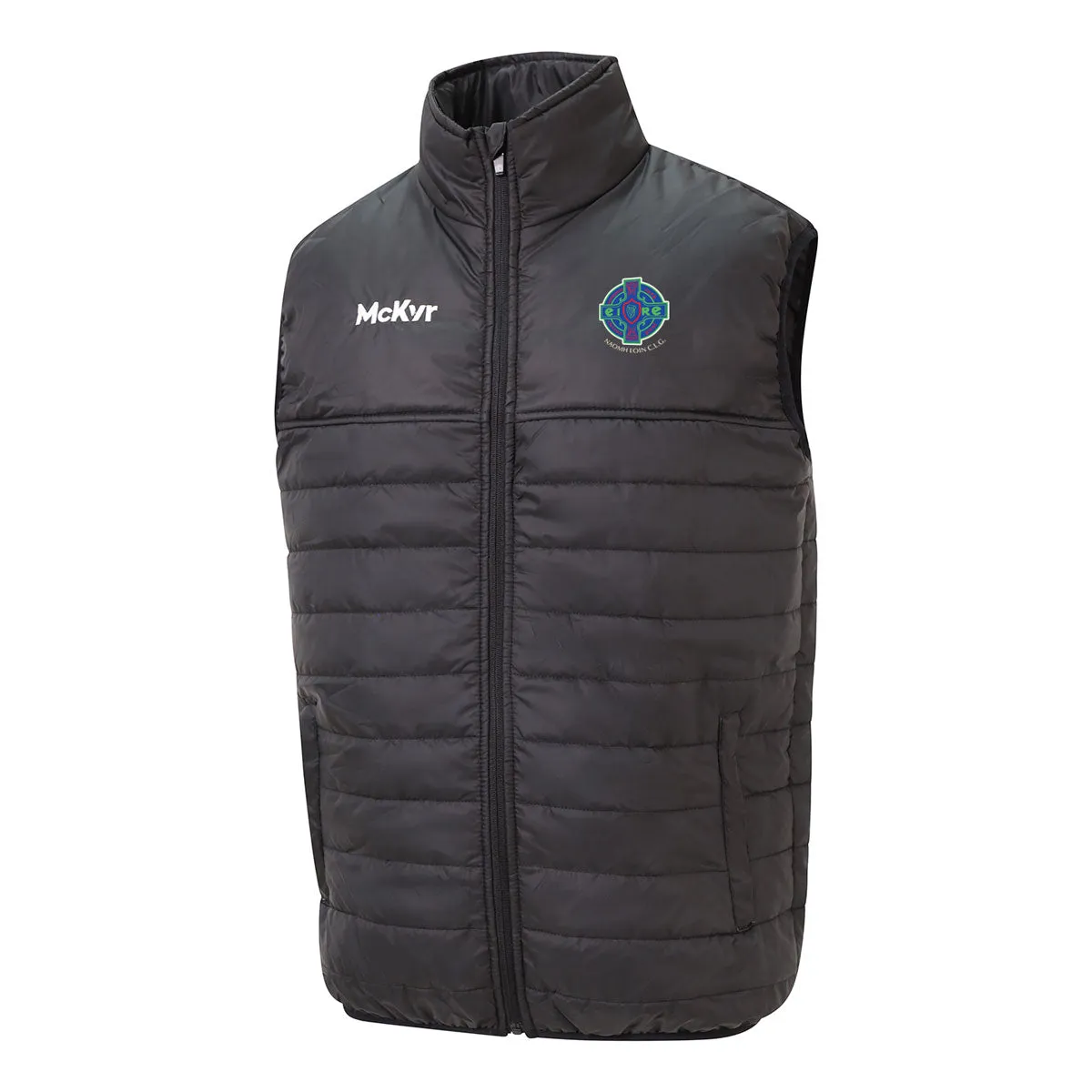 Mc Keever Naomh Eoin CLG Core 22 Padded Gilet - Adult - Black