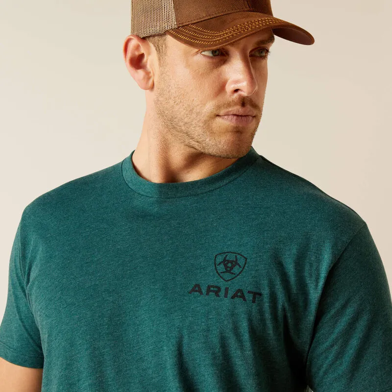 Men's Ariat Abilene Shield T-Shirt - 10051455