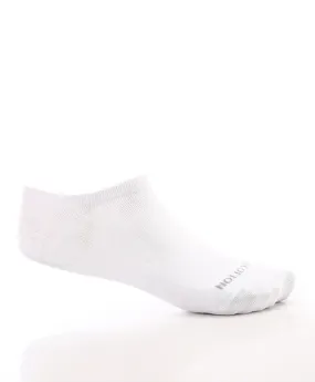 Men's No Show Socks - White