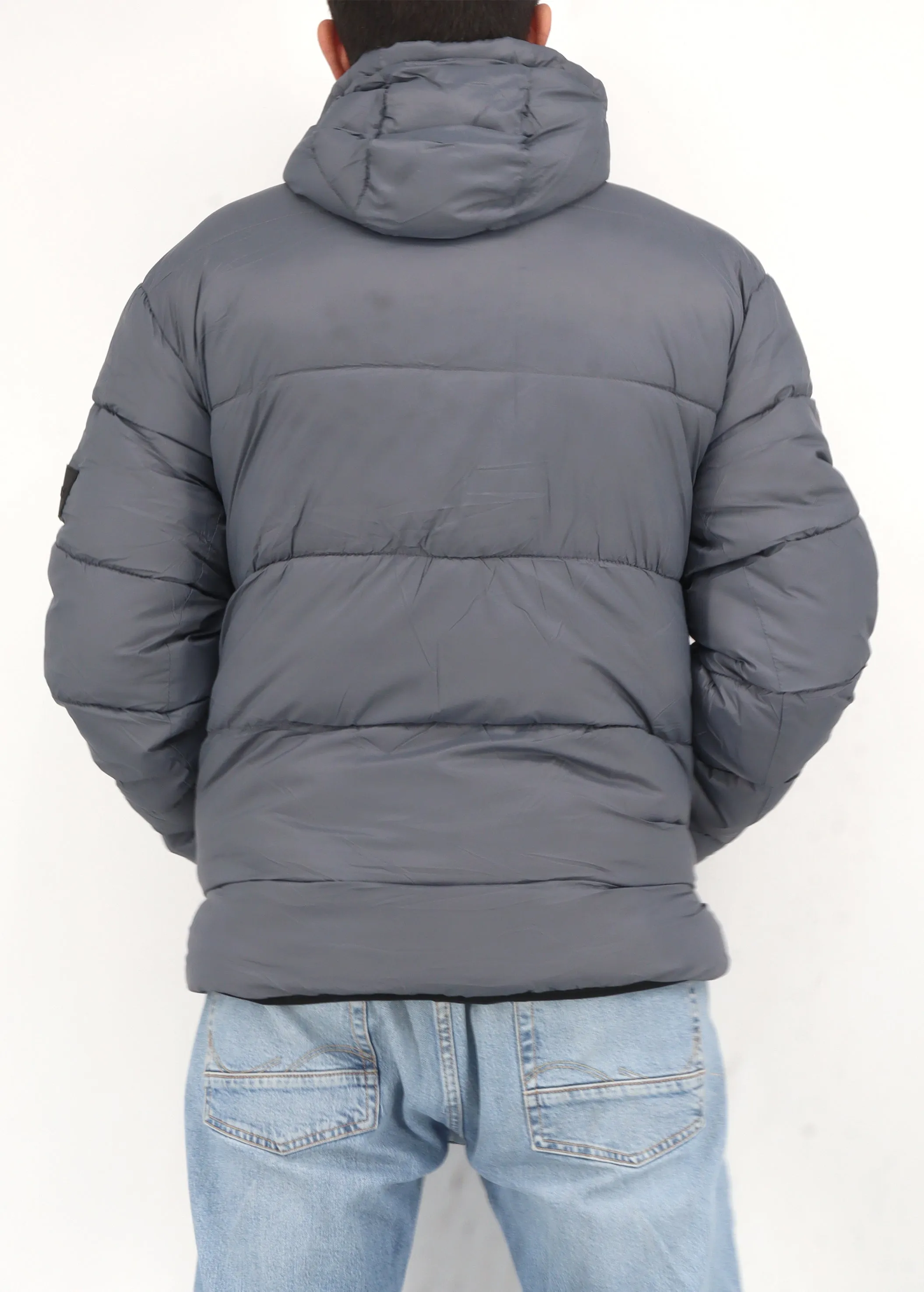 Men's Quilted Jacket,Grey