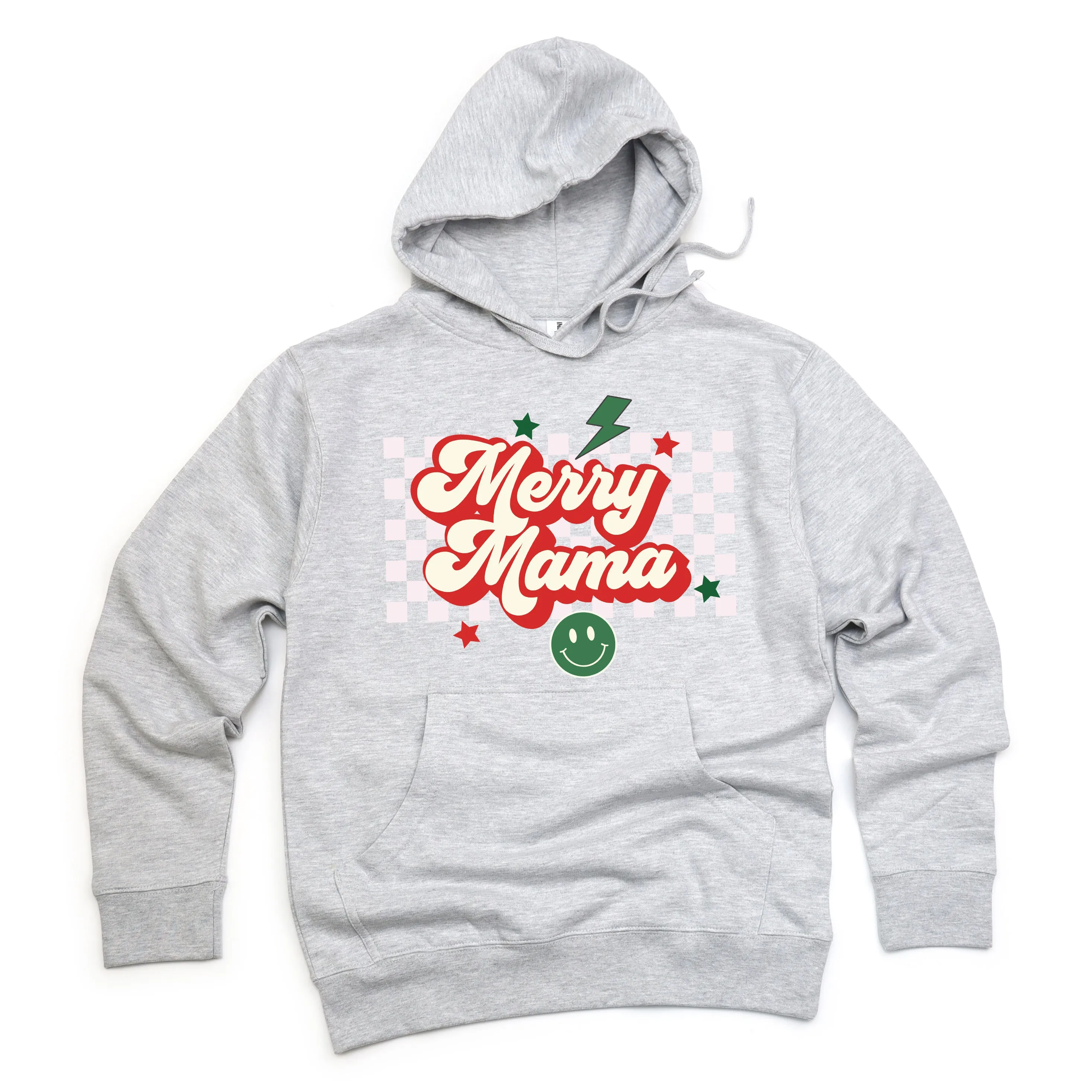 Merry Mama Checkered | Hoodie Set