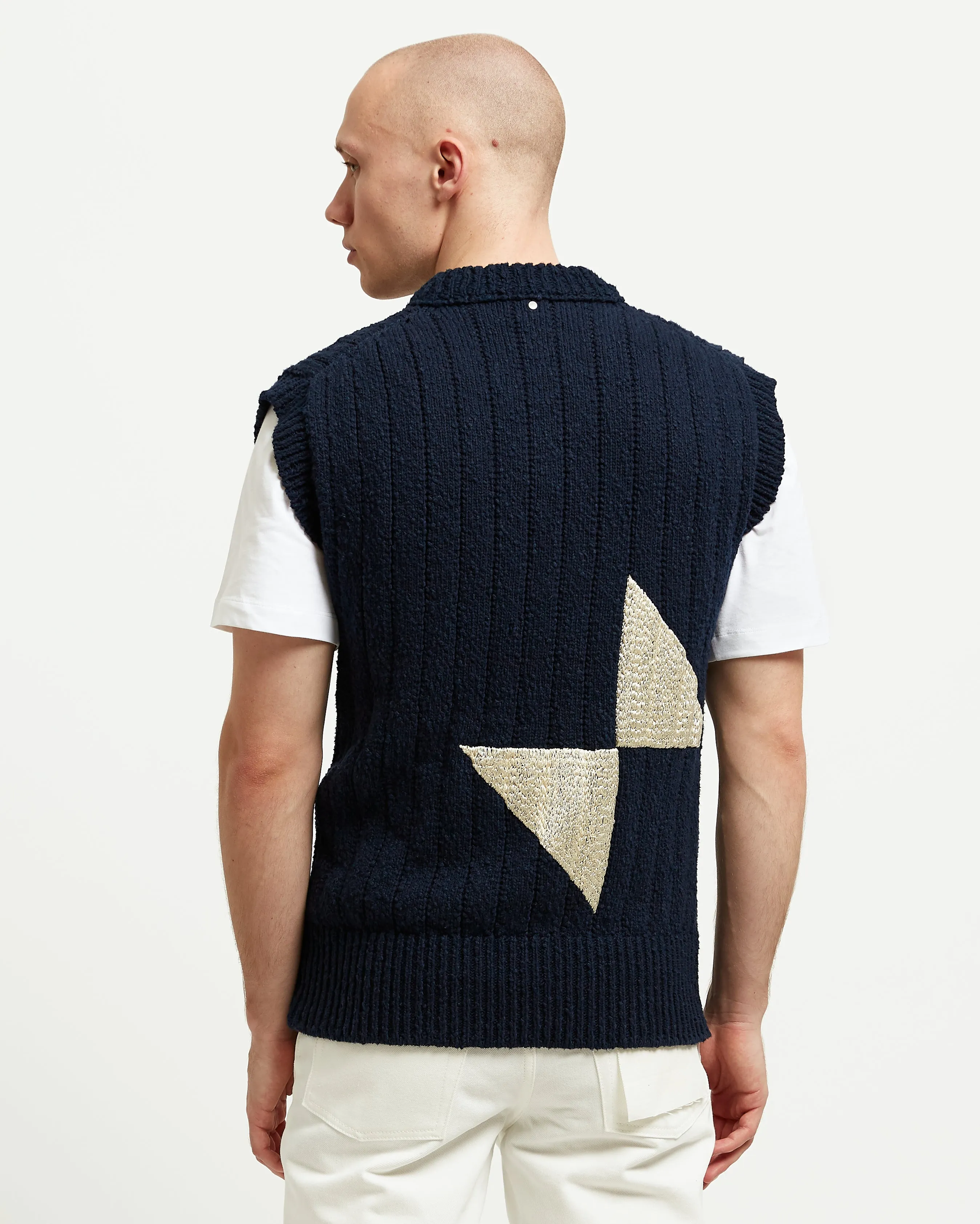 Modular Gilet in Navy