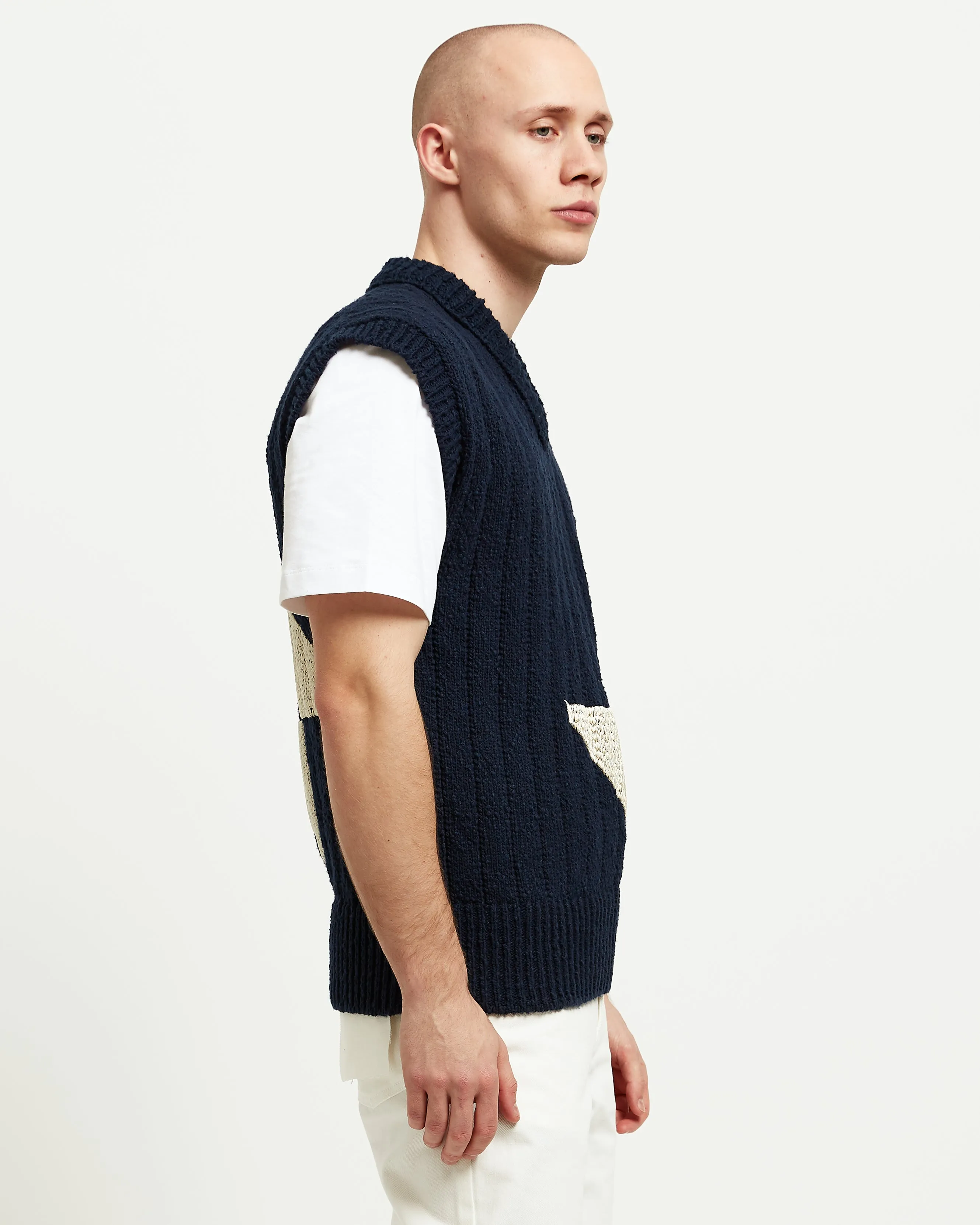 Modular Gilet in Navy