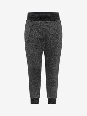 Molo Girls Black & Glittery Sweatpants