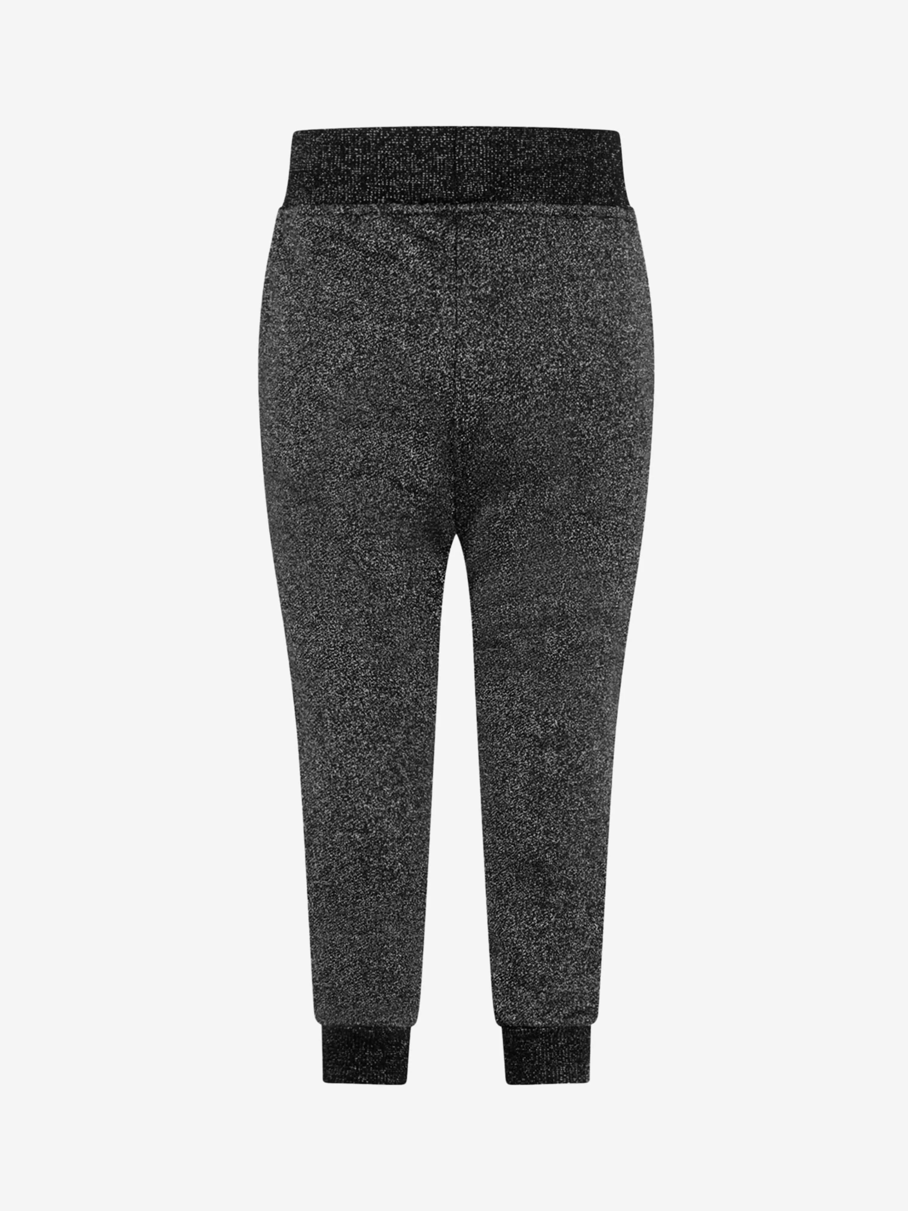 Molo Girls Black & Glittery Sweatpants