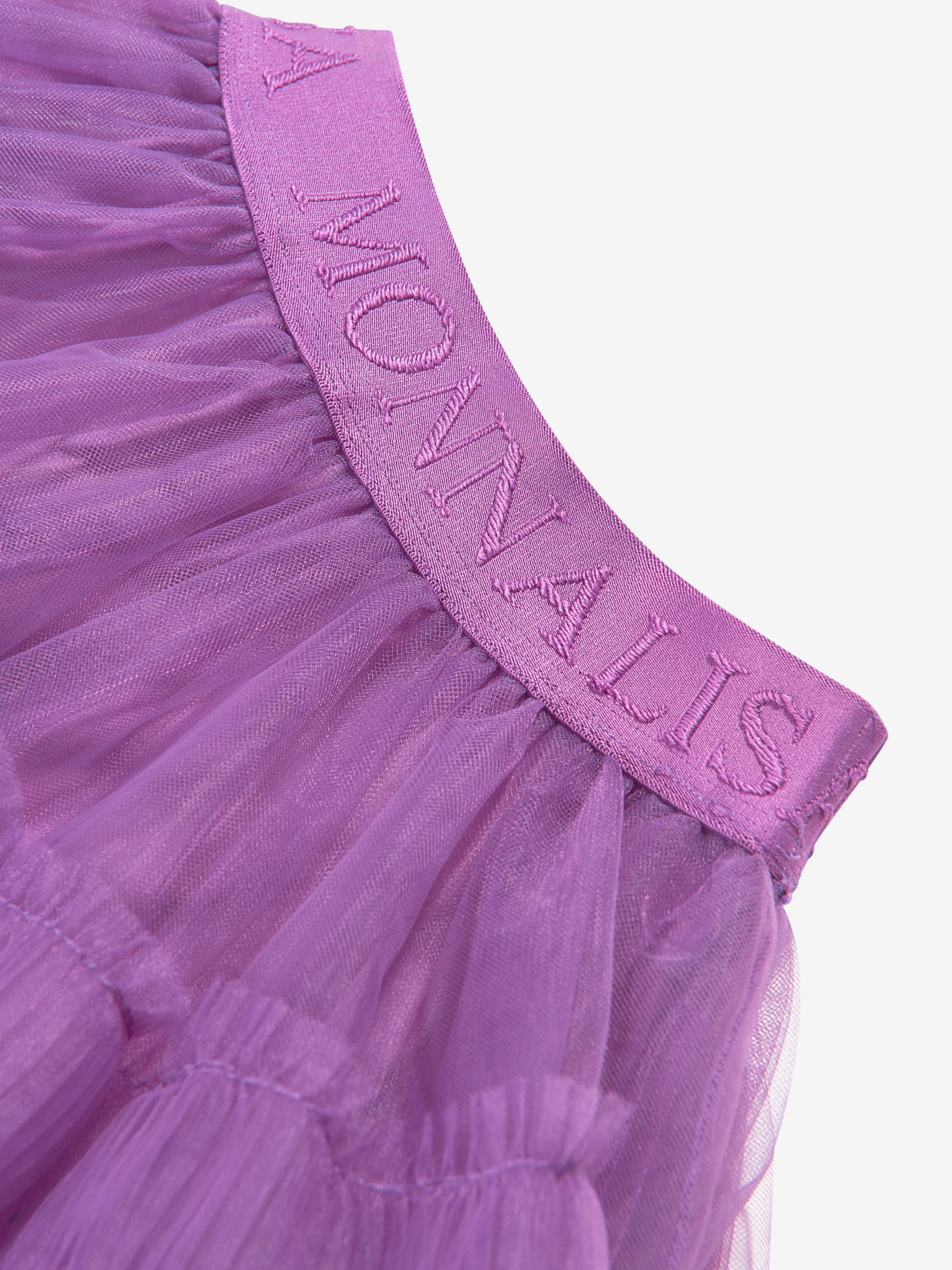 Monnalisa Girls Tulle Skirt in Purple