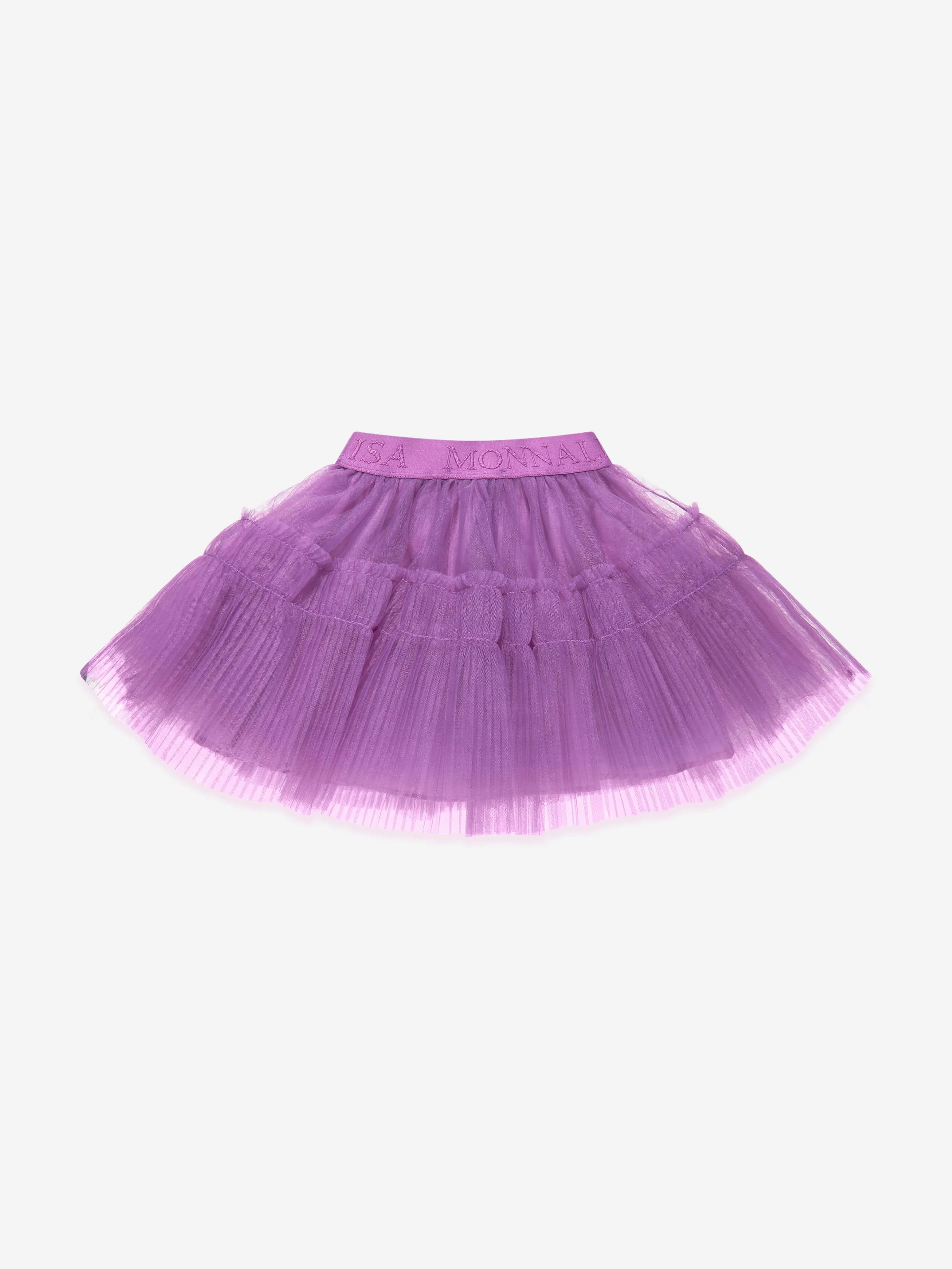 Monnalisa Girls Tulle Skirt in Purple