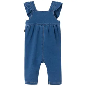 Name it Medium Blue Denim Hanna Sweat Denim Overall