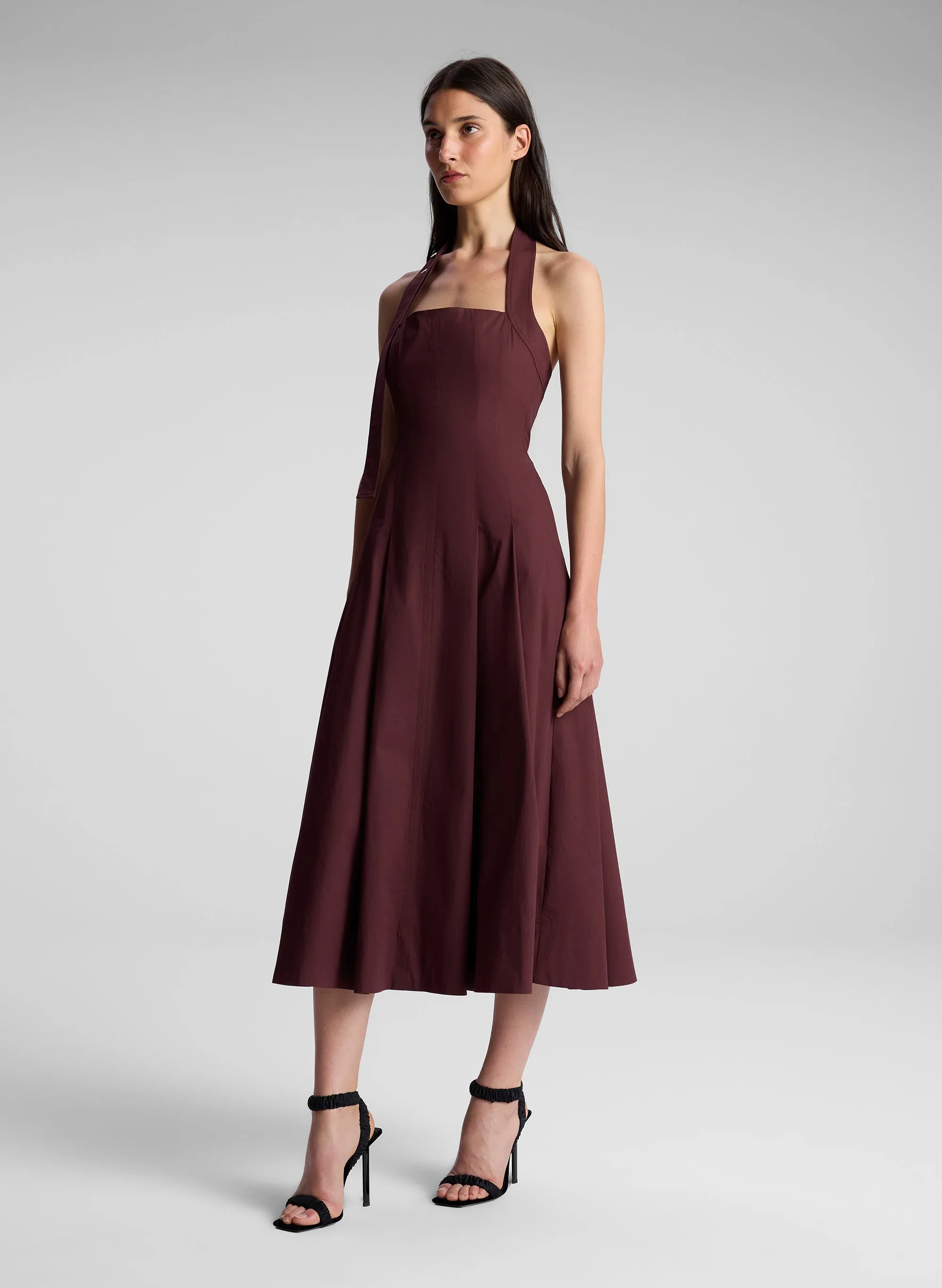 Natalie Halter Midi Dress