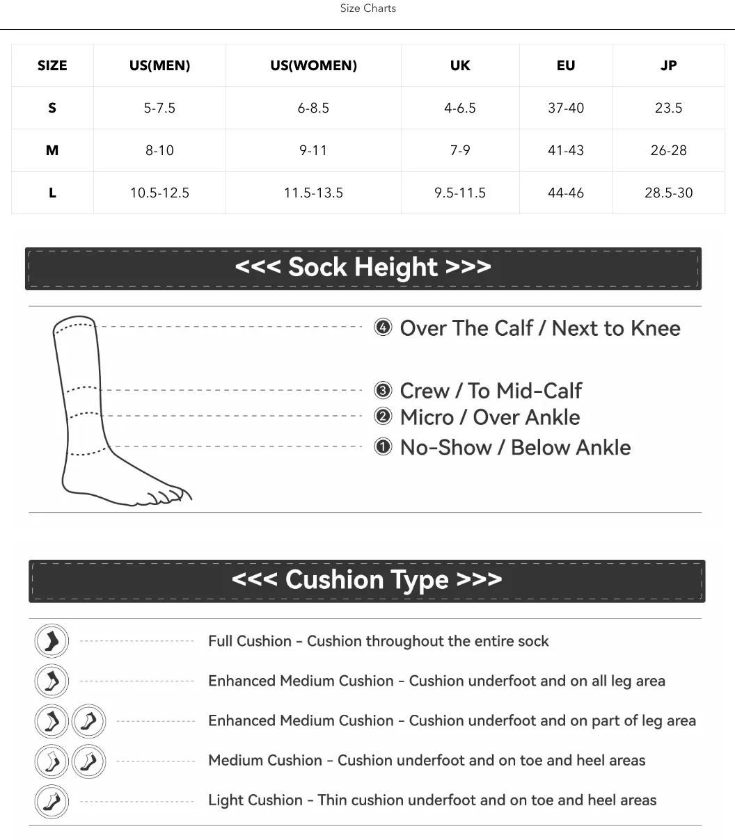 NG Enhanced Medium Weight Crew Hiking Socks