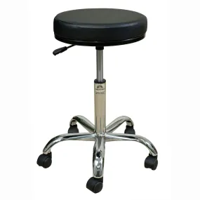 Oakworks Professional Rolling Stool with Round Base