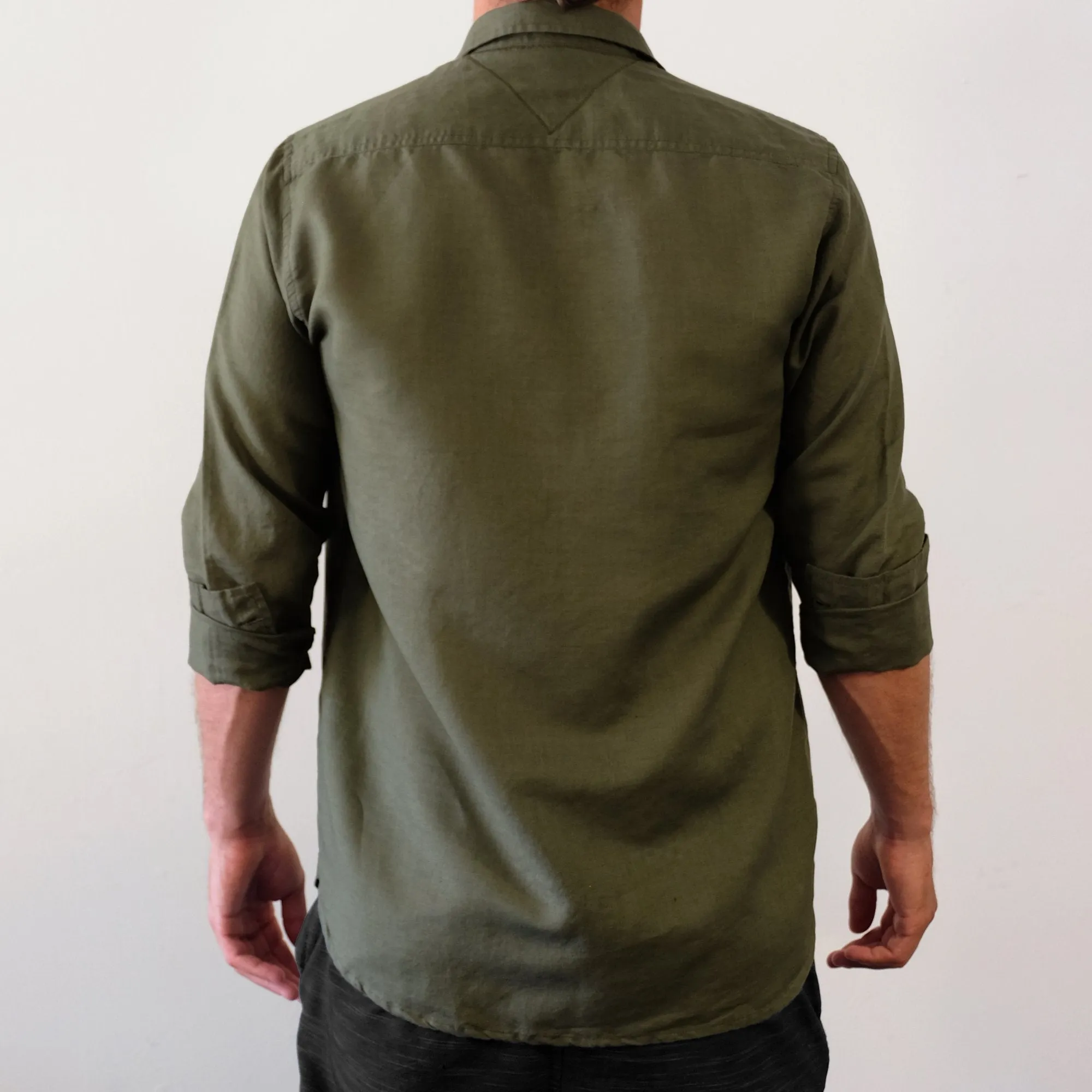 Olive Long Sleeve Shirt