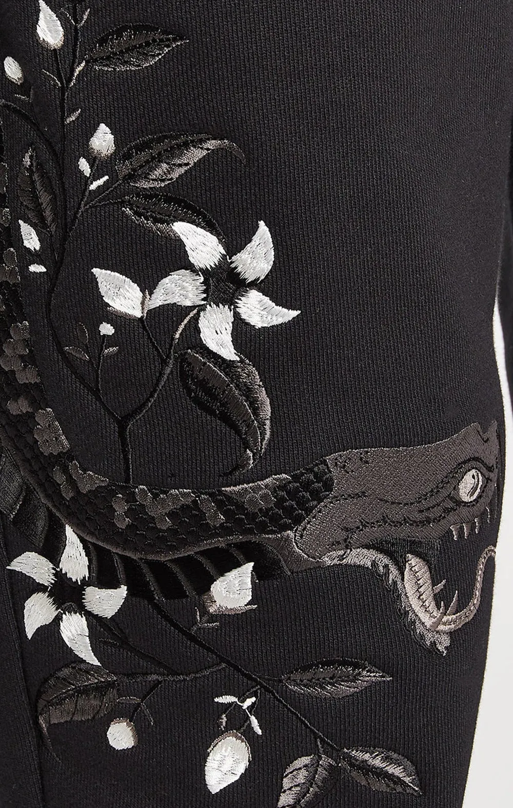 ONLY THE BLIND - Night Python Embroidered Sweatpants