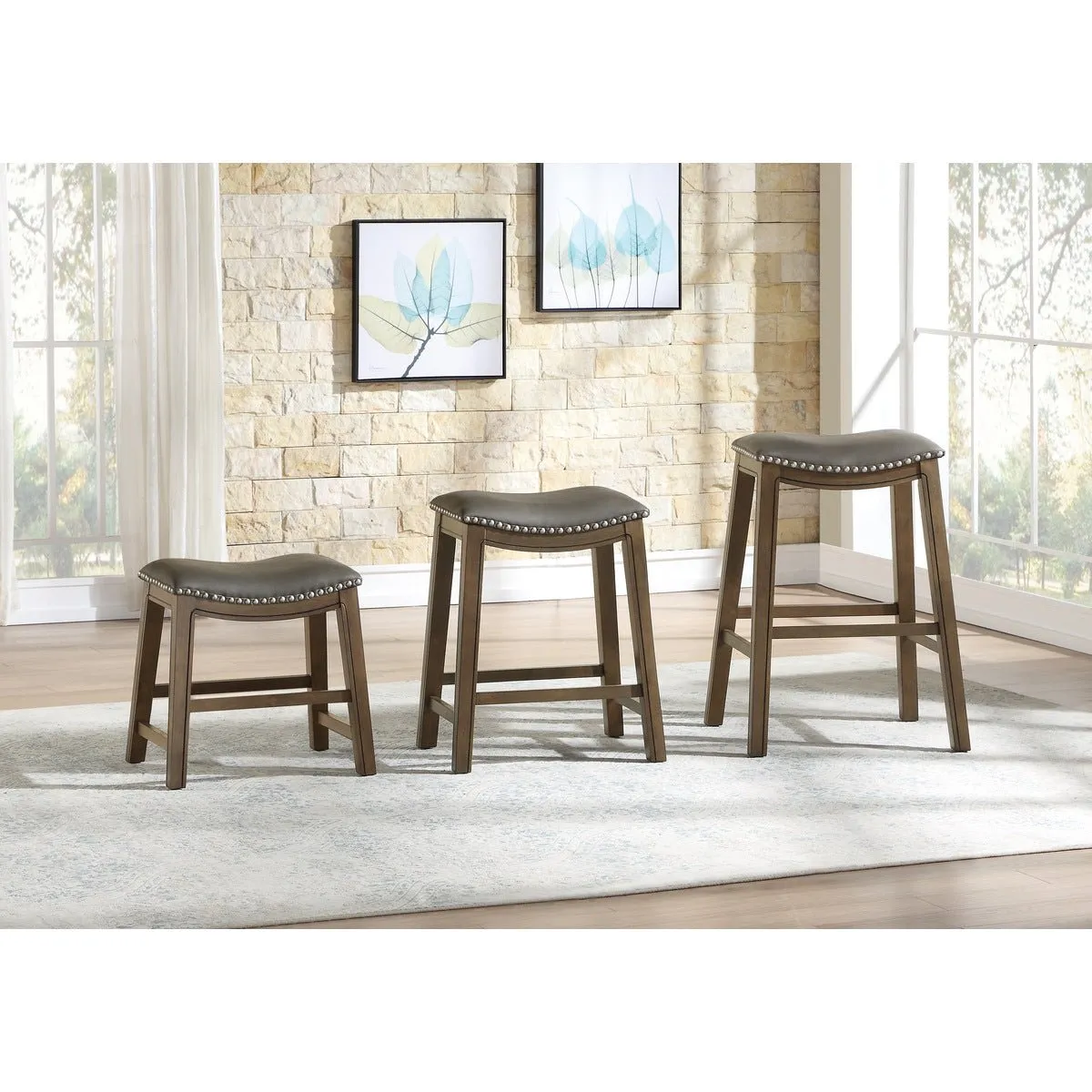 Ordway Dining Stool, Gray