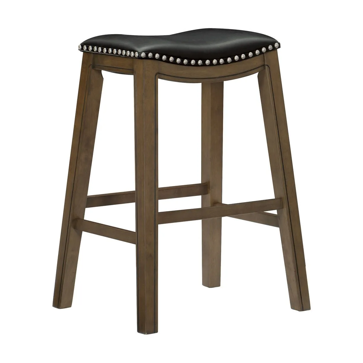 Ordway Pub Height Stool, Black