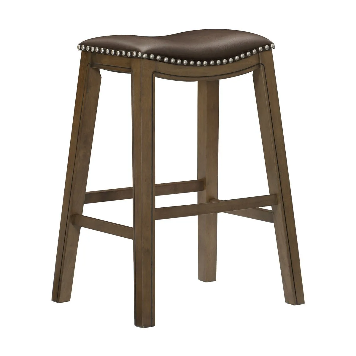 Ordway Pub Height Stool, Brown