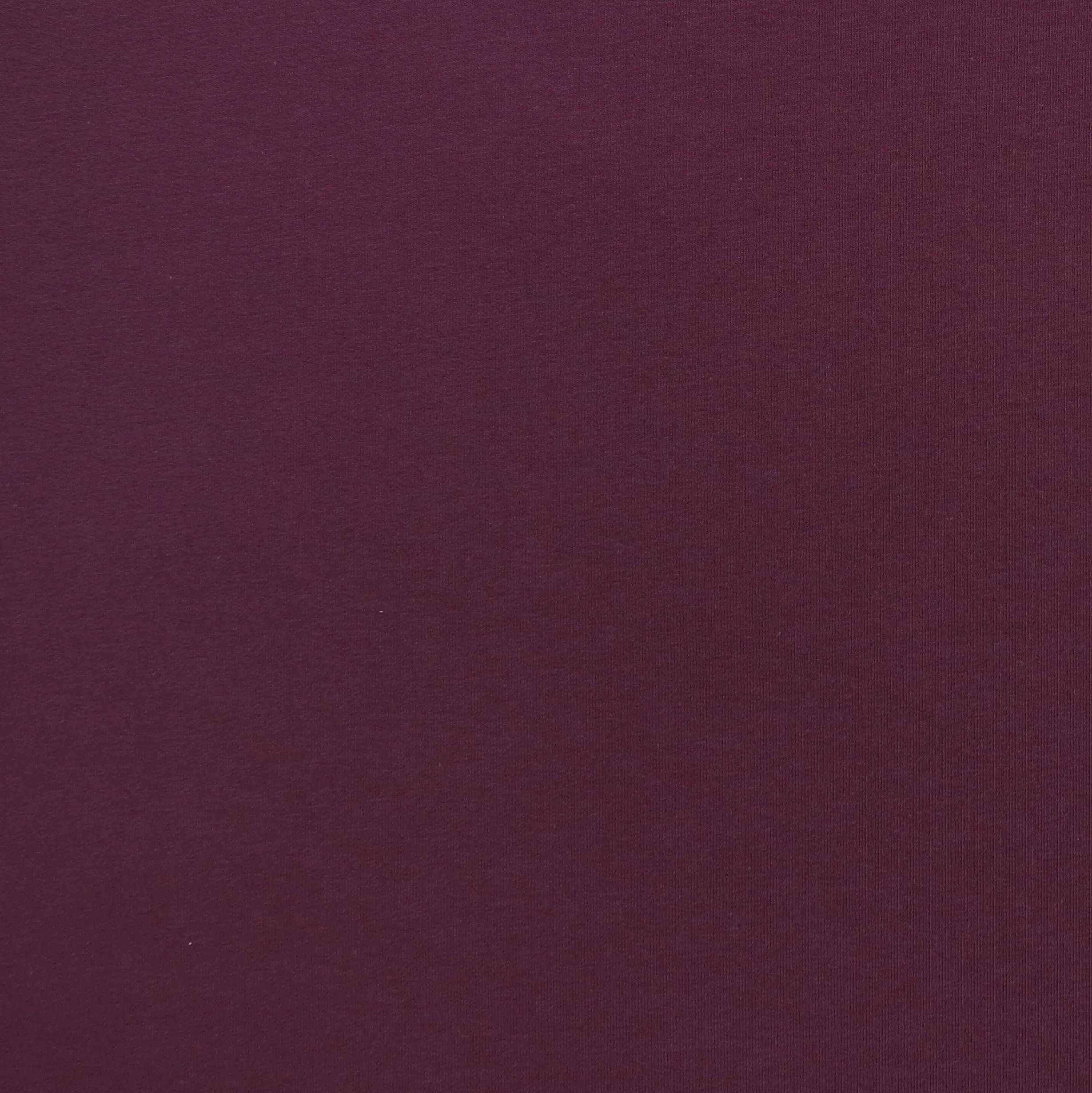 Organic Cotton French Terry - Aubergine Purple - END OF BOLT 107cm