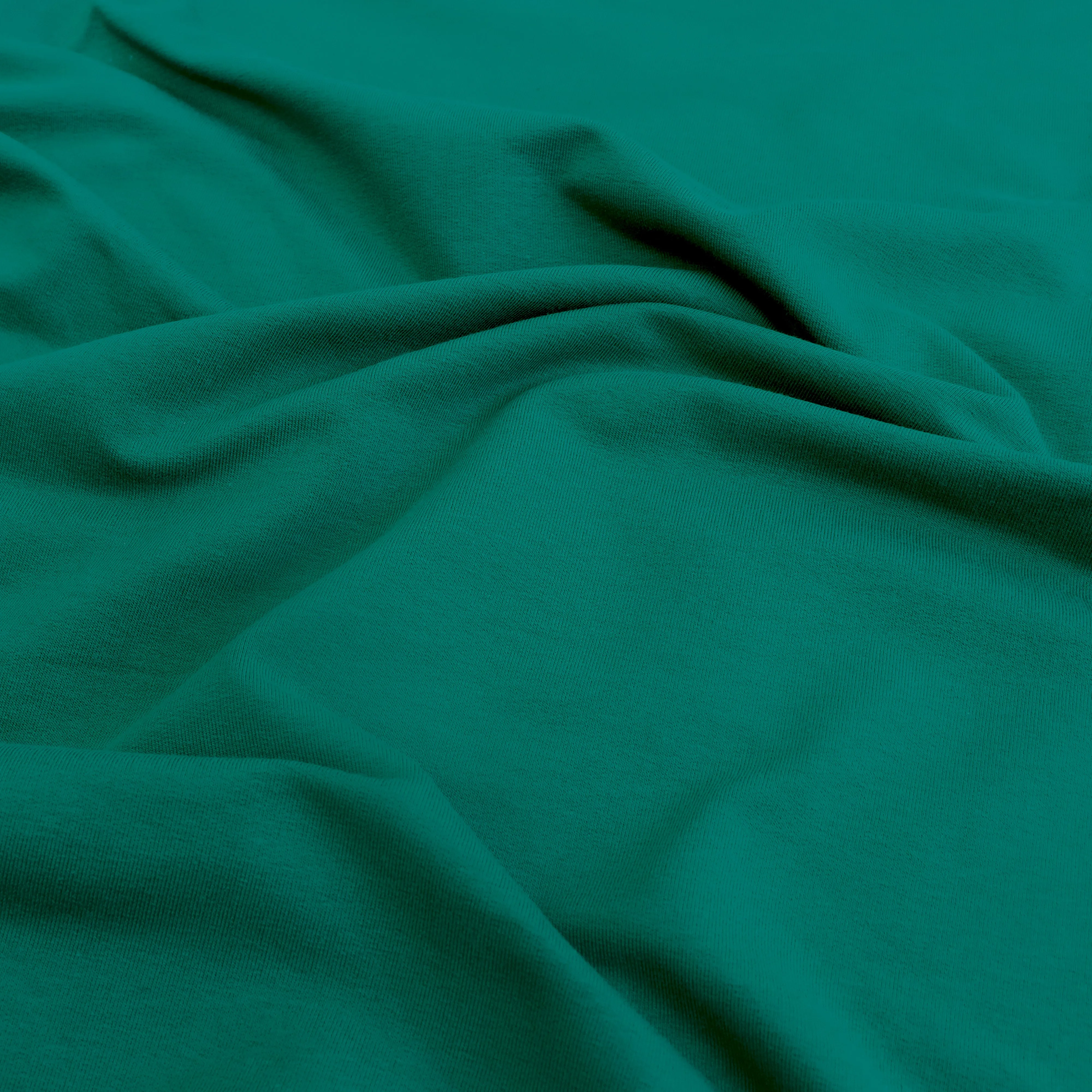 Organic Cotton French Terry - Jungle Green