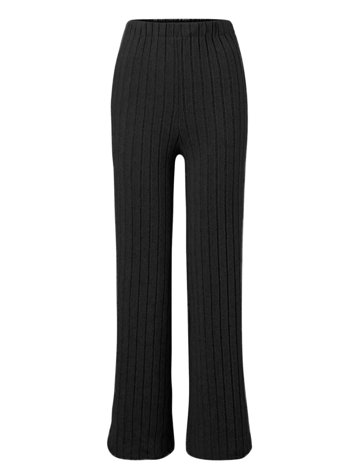 Outfit Set 100% Cotton Premium Luxury Womens Fashion Ribbed Mock Neck Long Sleeve Top and Pants Two Piece Set t