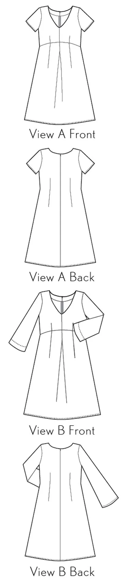 PDF Pattern - Kyoto Dress | Liesl   Co