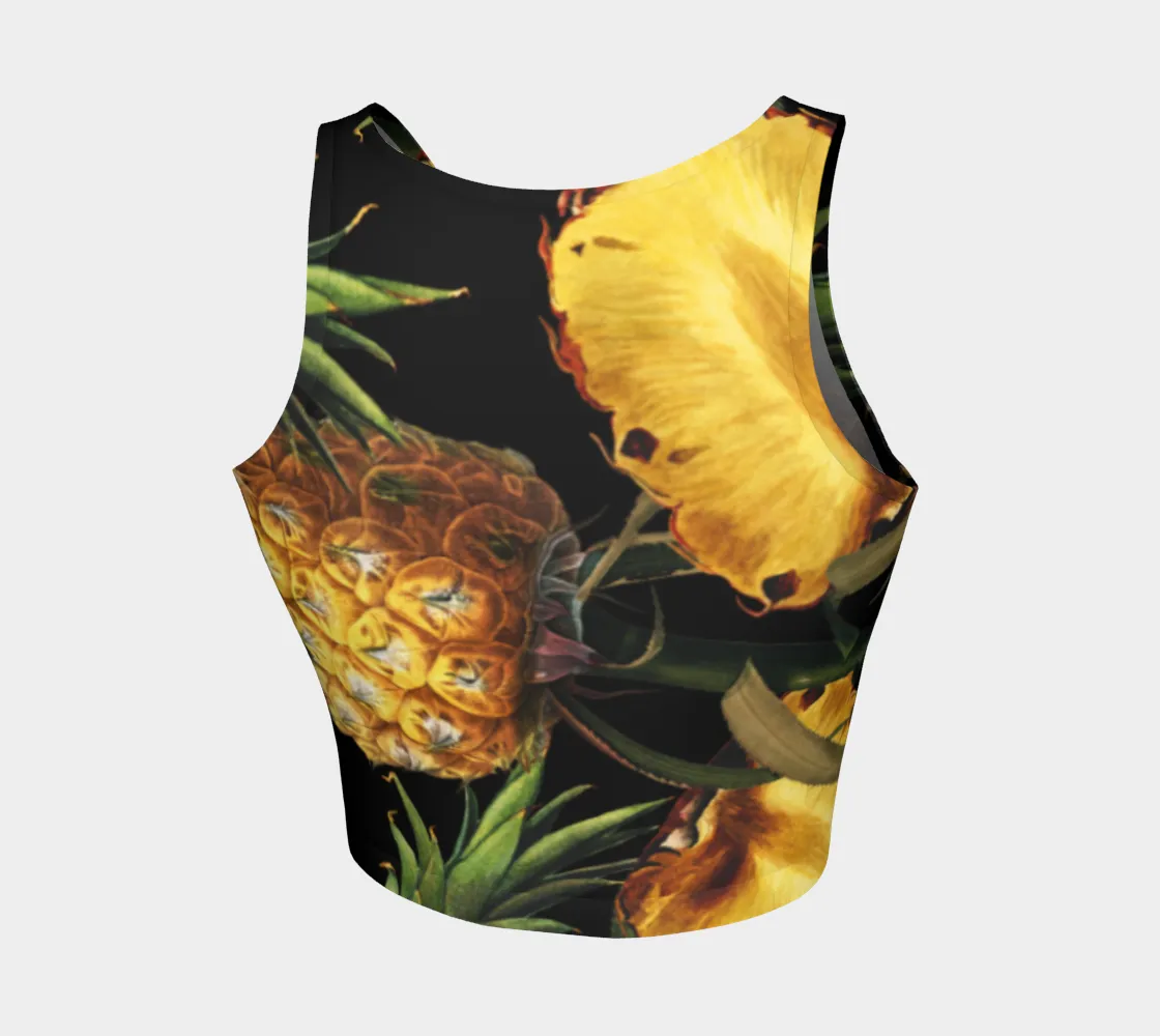 Pineapple Midnight Crop Top