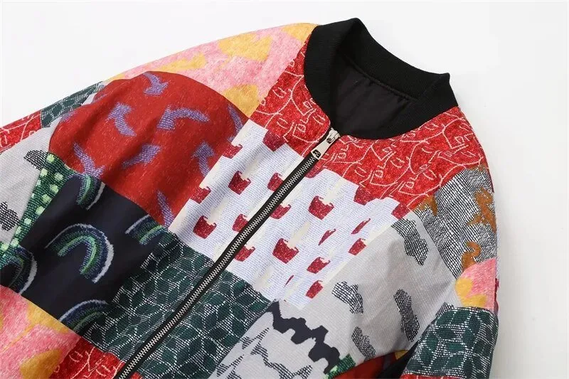 Pre Order:  Multi-Print Quilted Reversible Jacket