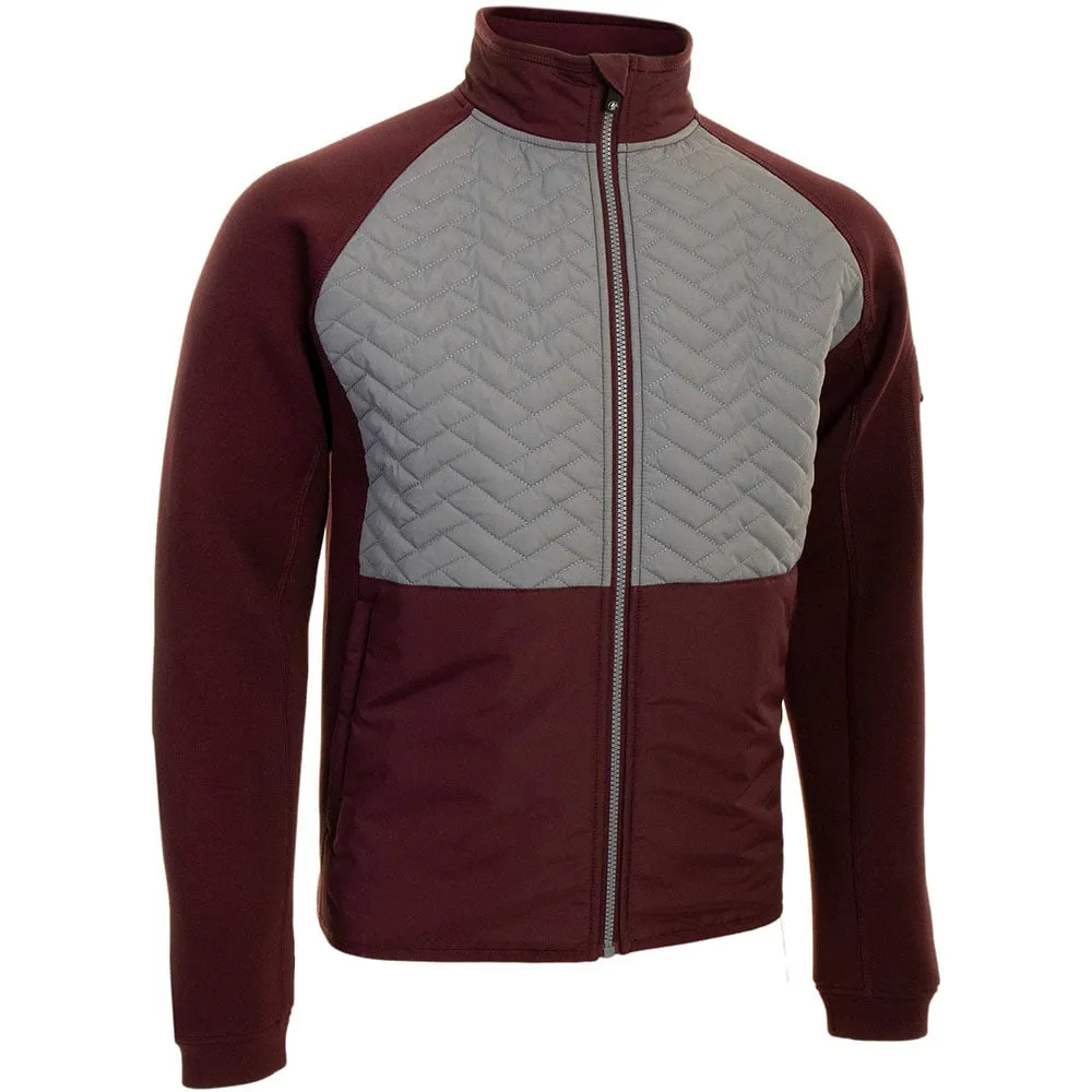 ProQuip Therma Gust Quilted Jacket - Burgundy