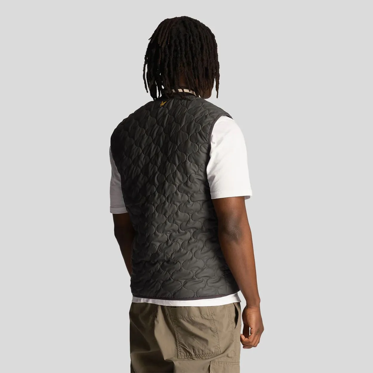 Quilted Gilet Gunmetal - SS24