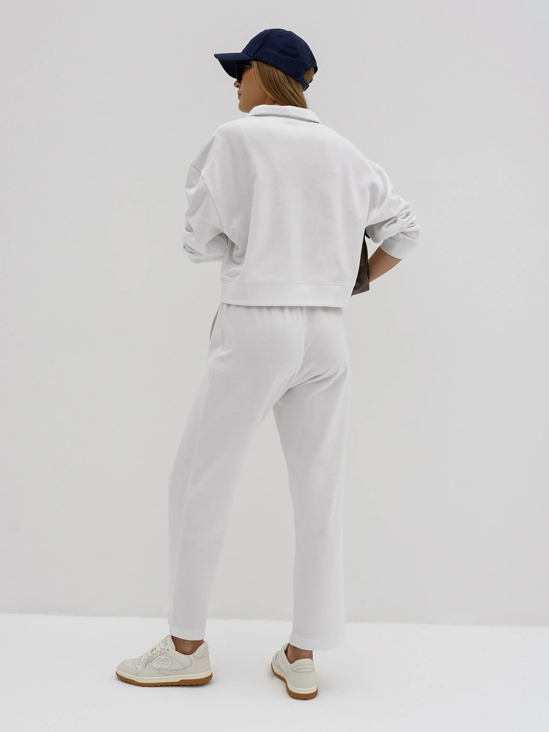 R & R Premium Jogger | White