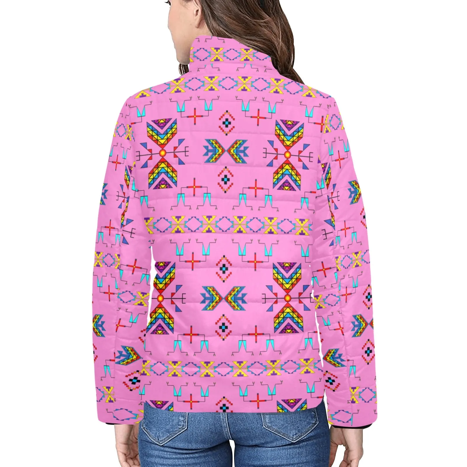 Rainbow Chief Rainbow Blush Women's Padded Jacket