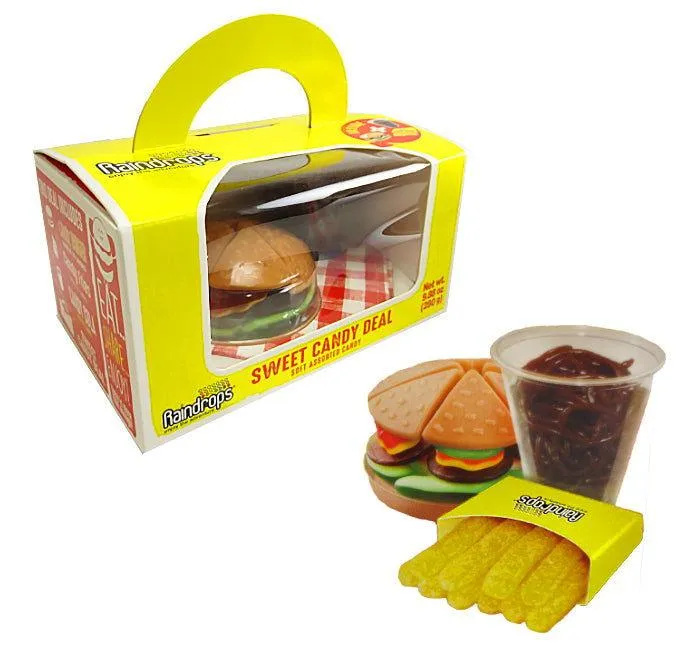 Raindrops Sweet Candy Burger Deal