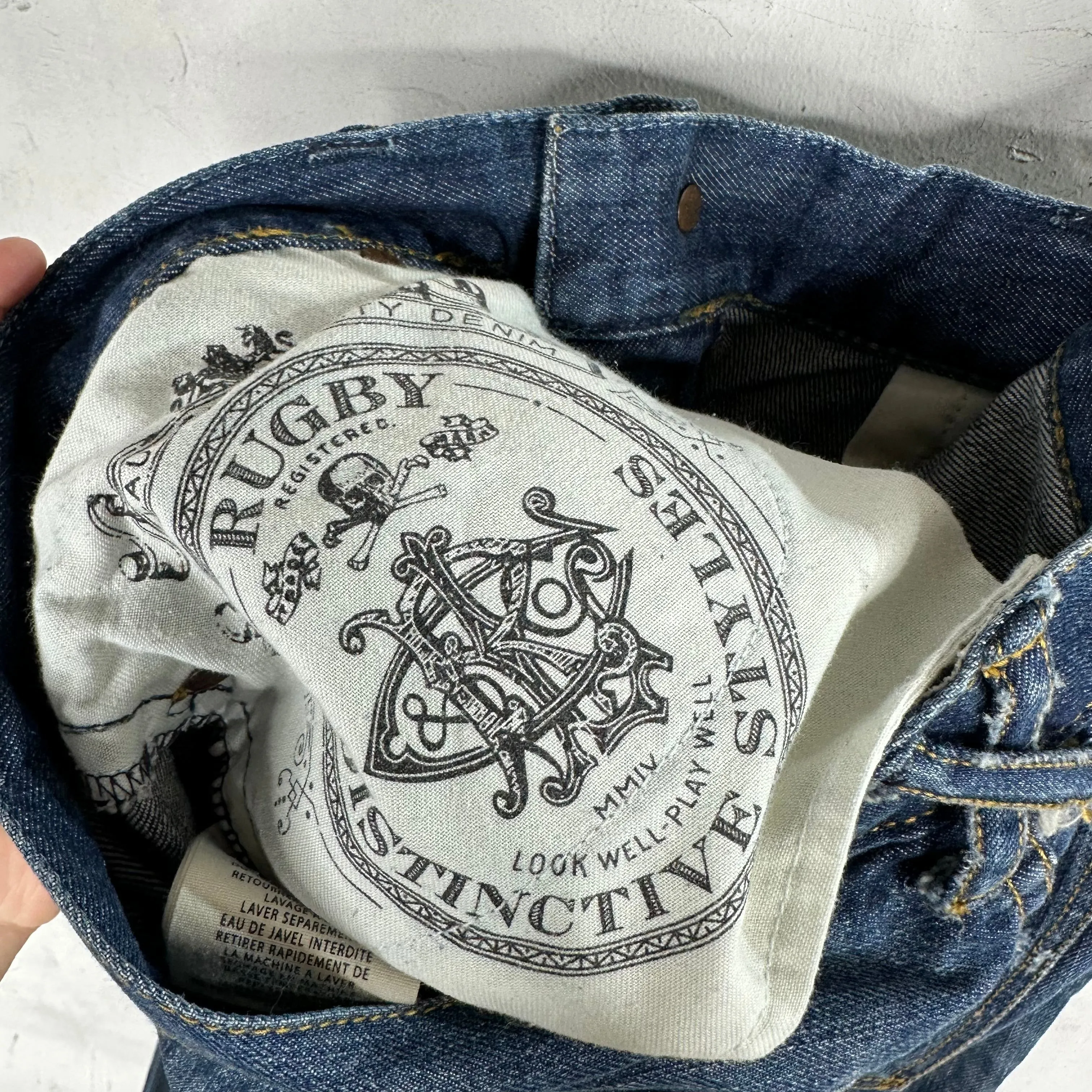 Ralph Lauren Rugby Repaired Denim