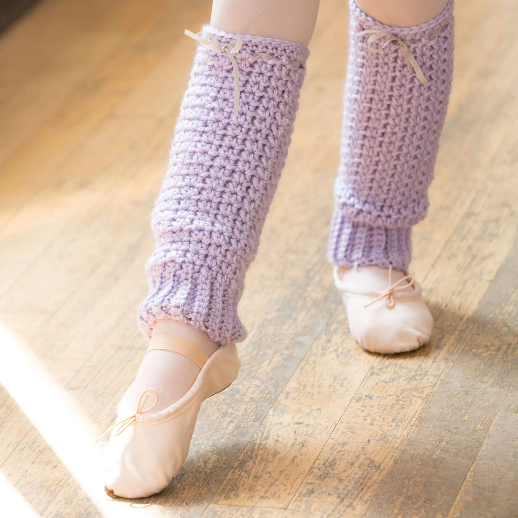 Red Heart Crochet Joy Of Dance Leg Warmers