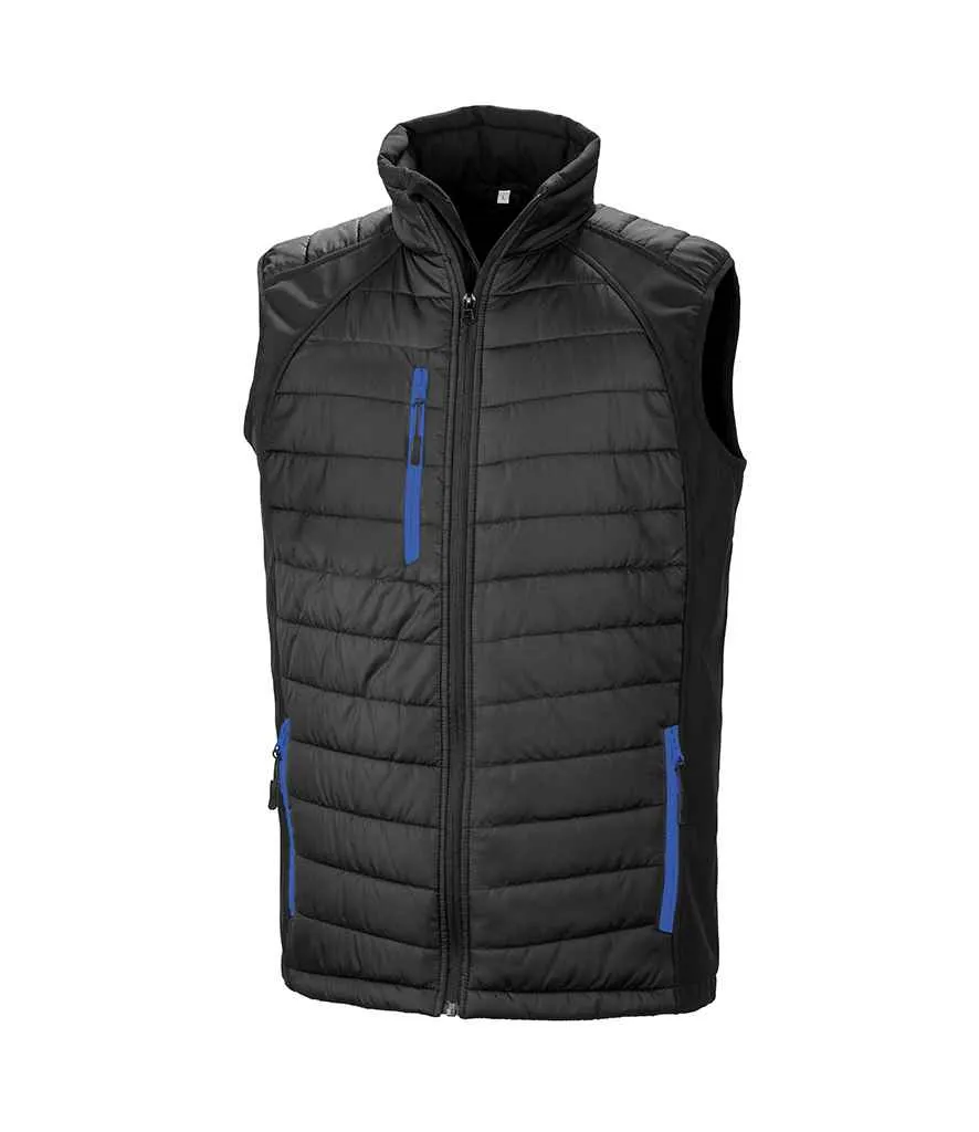 Result - Genuine Recycled Compass Padded Gilet