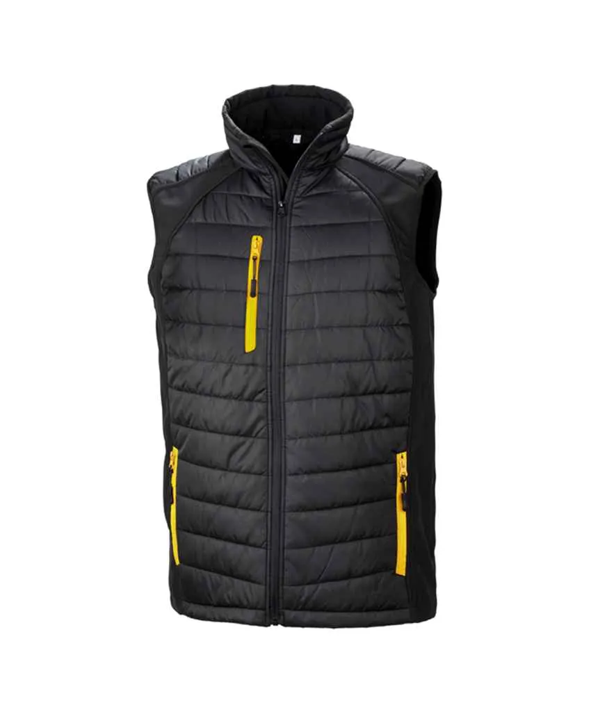 Result - Genuine Recycled Compass Padded Gilet