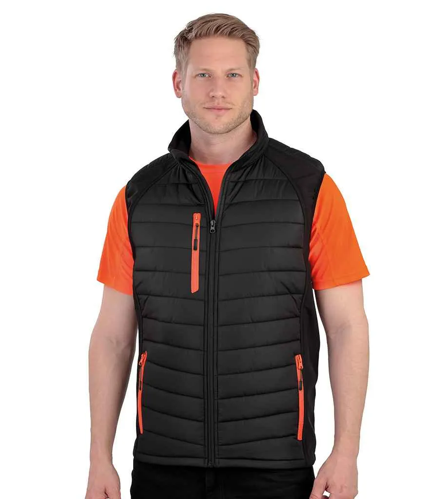 Result - Genuine Recycled Compass Padded Gilet