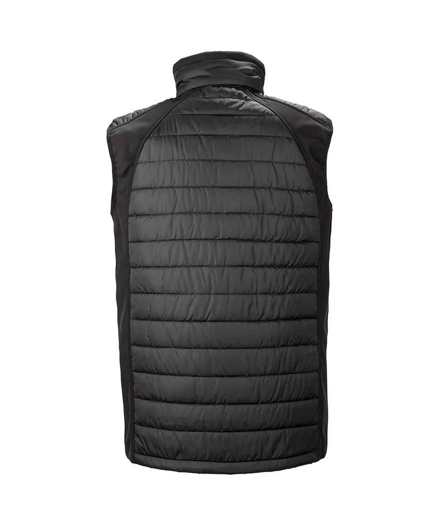 Result - Genuine Recycled Compass Padded Gilet