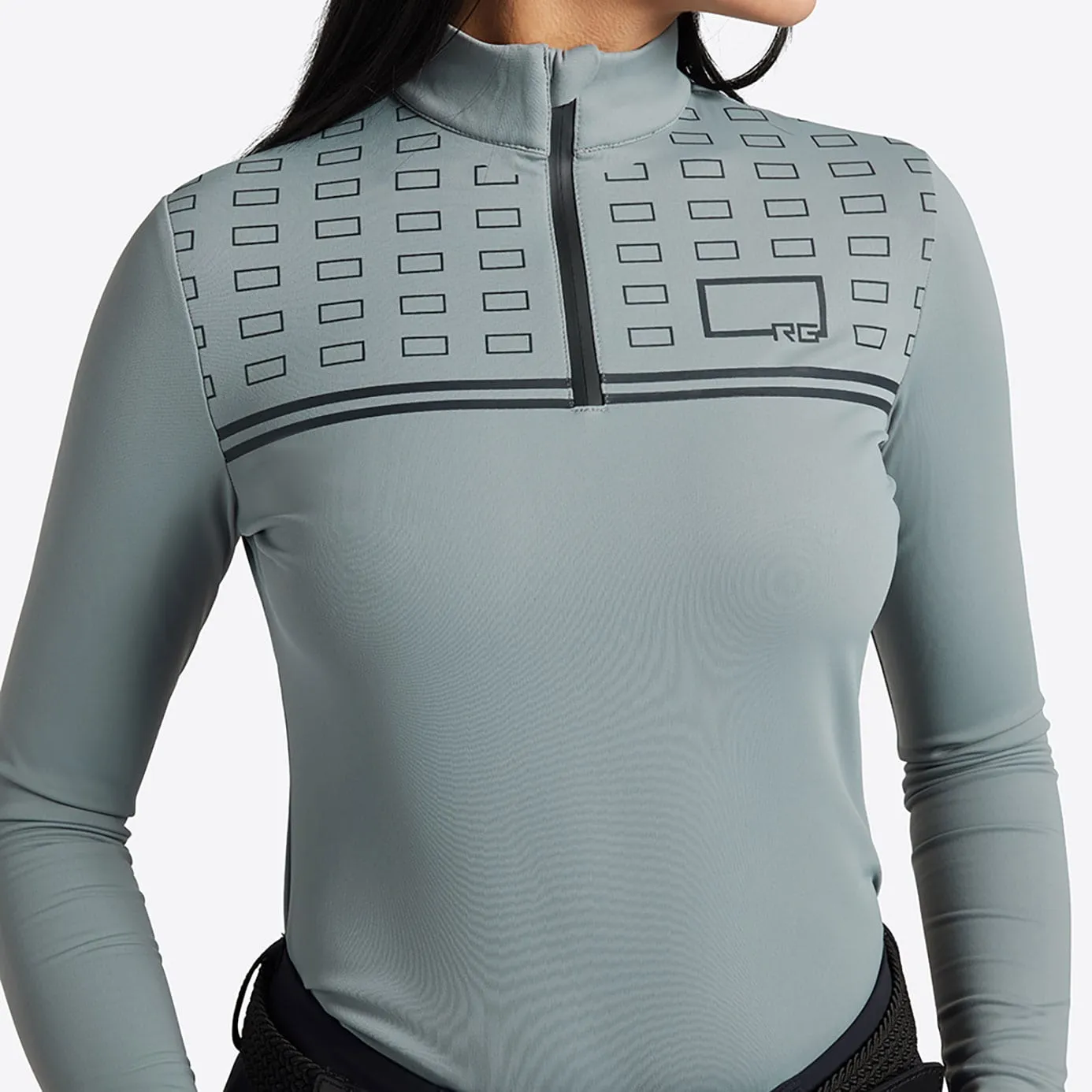 Rider's Gene Jersey Fleece Base Layer - Grey