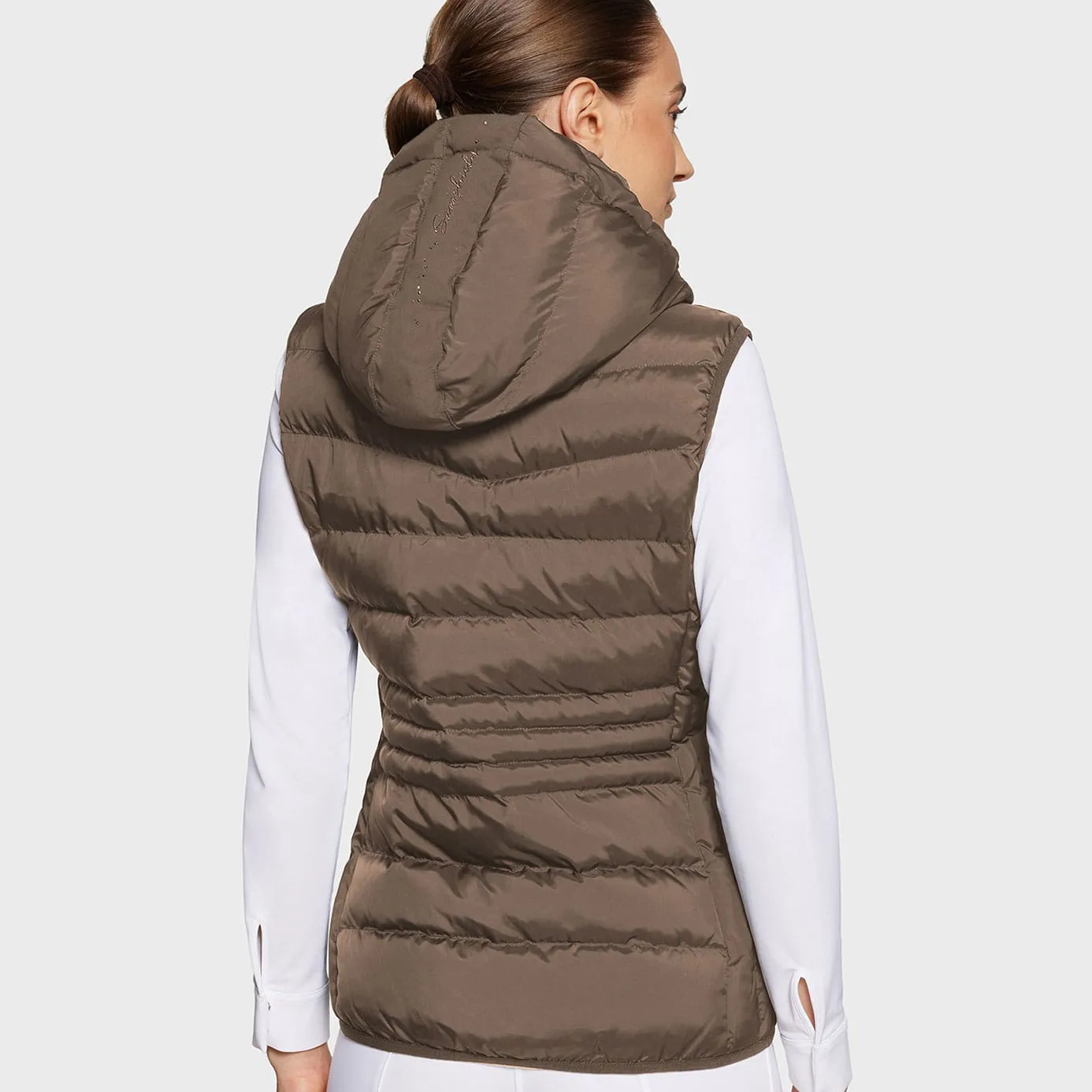 Samshield Chamonix Gilet - Camel/Metal Eclipse