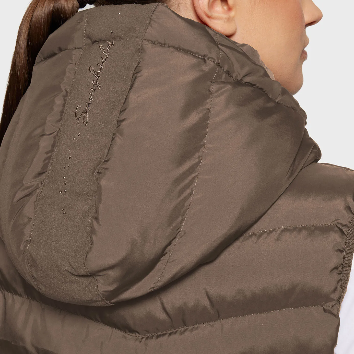 Samshield Chamonix Gilet - Camel/Metal Eclipse