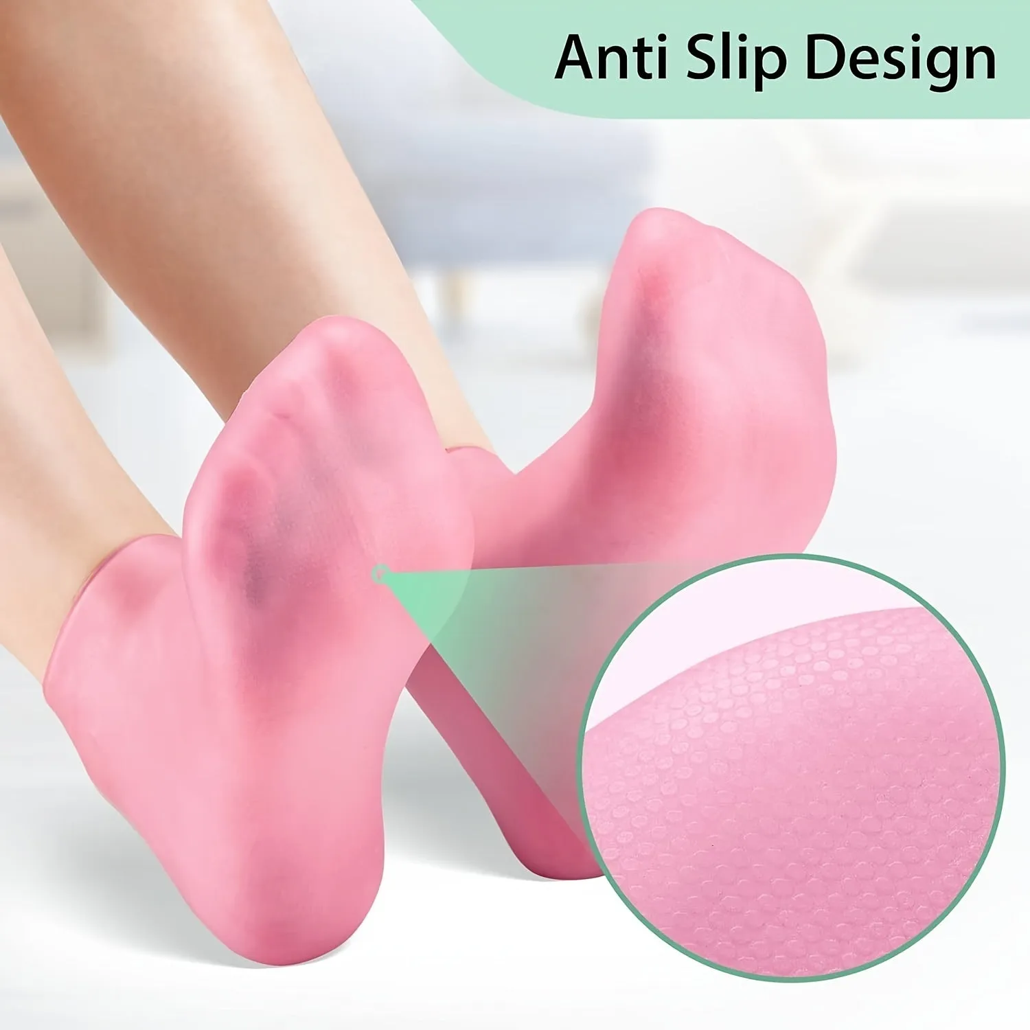 Silicone Gel Aloe Socks Ultimate Foot Care Solution