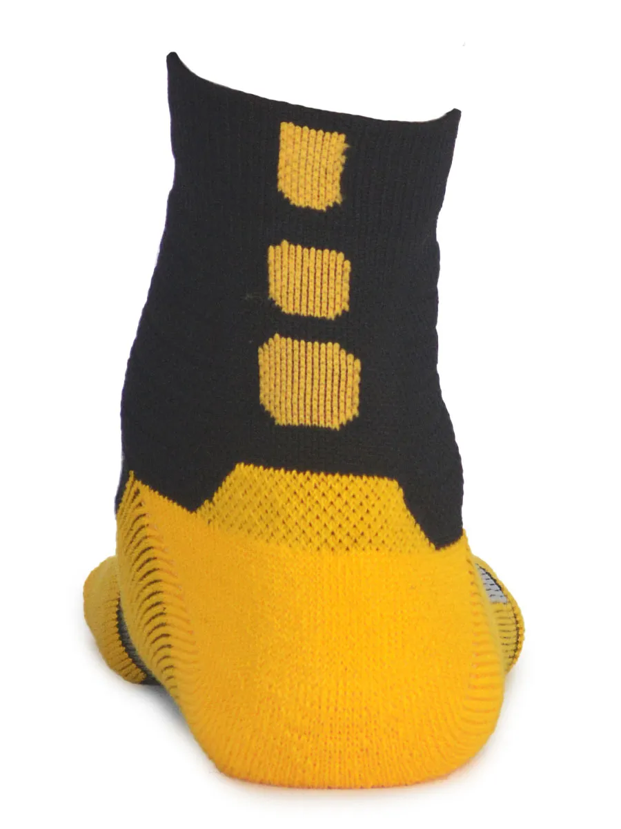 Socks - JCB - 3304 - Yellow / Black / Grey