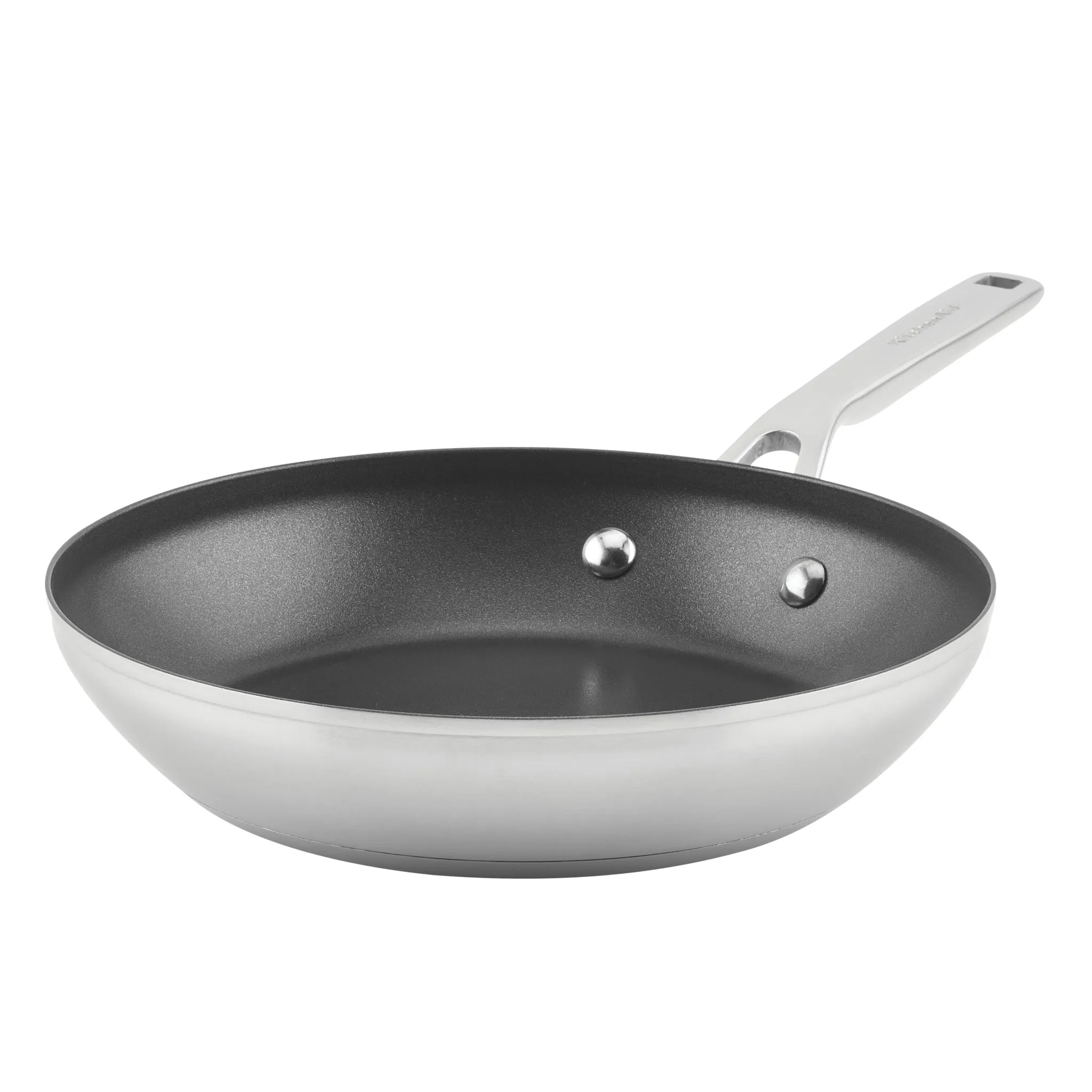 Stainless Steel 3-Ply Base Nonstick Frying Pan