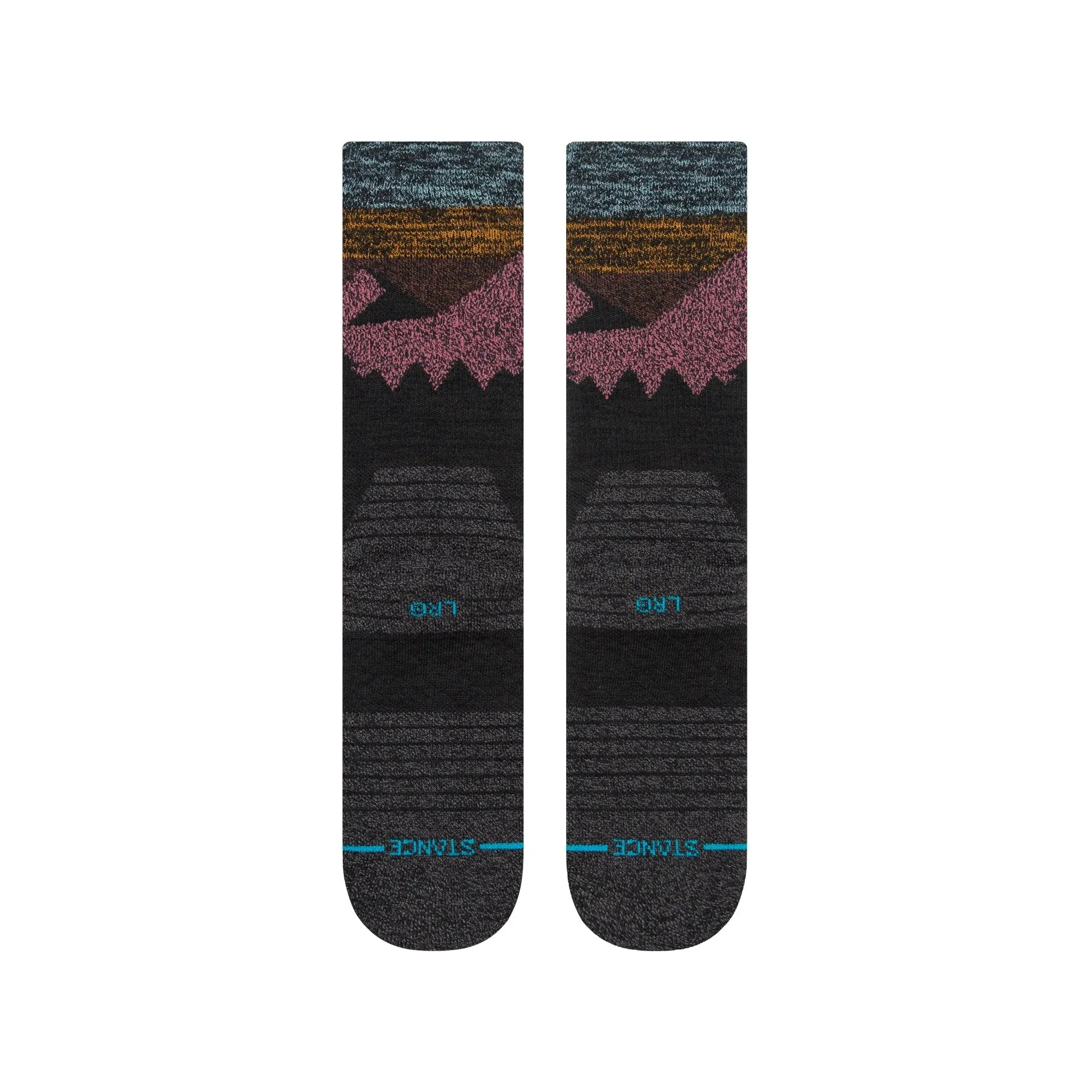 Stance Divided Crew Socks - Sienna