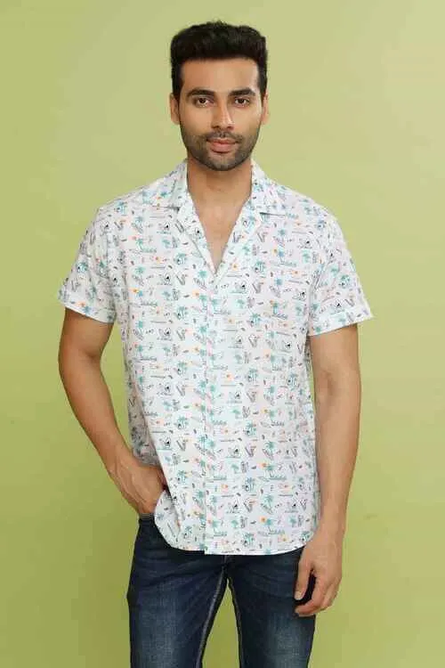 SUMMER PRINT SHIRT