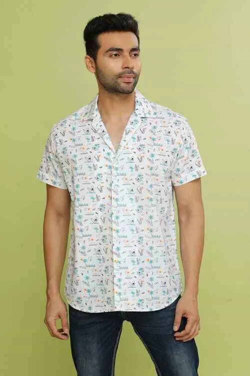 SUMMER PRINT SHIRT