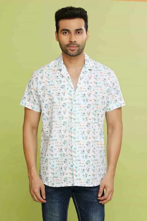 SUMMER PRINT SHIRT