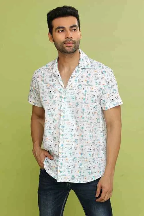 SUMMER PRINT SHIRT