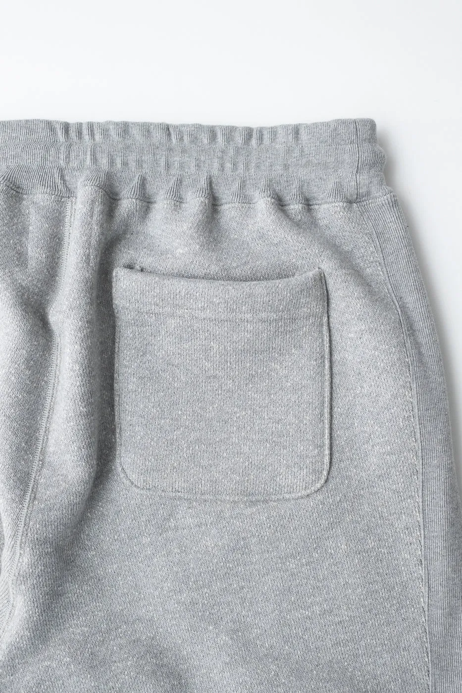 Sweatpant 876gsm Double Heavyweight French Terry - Heather Grey