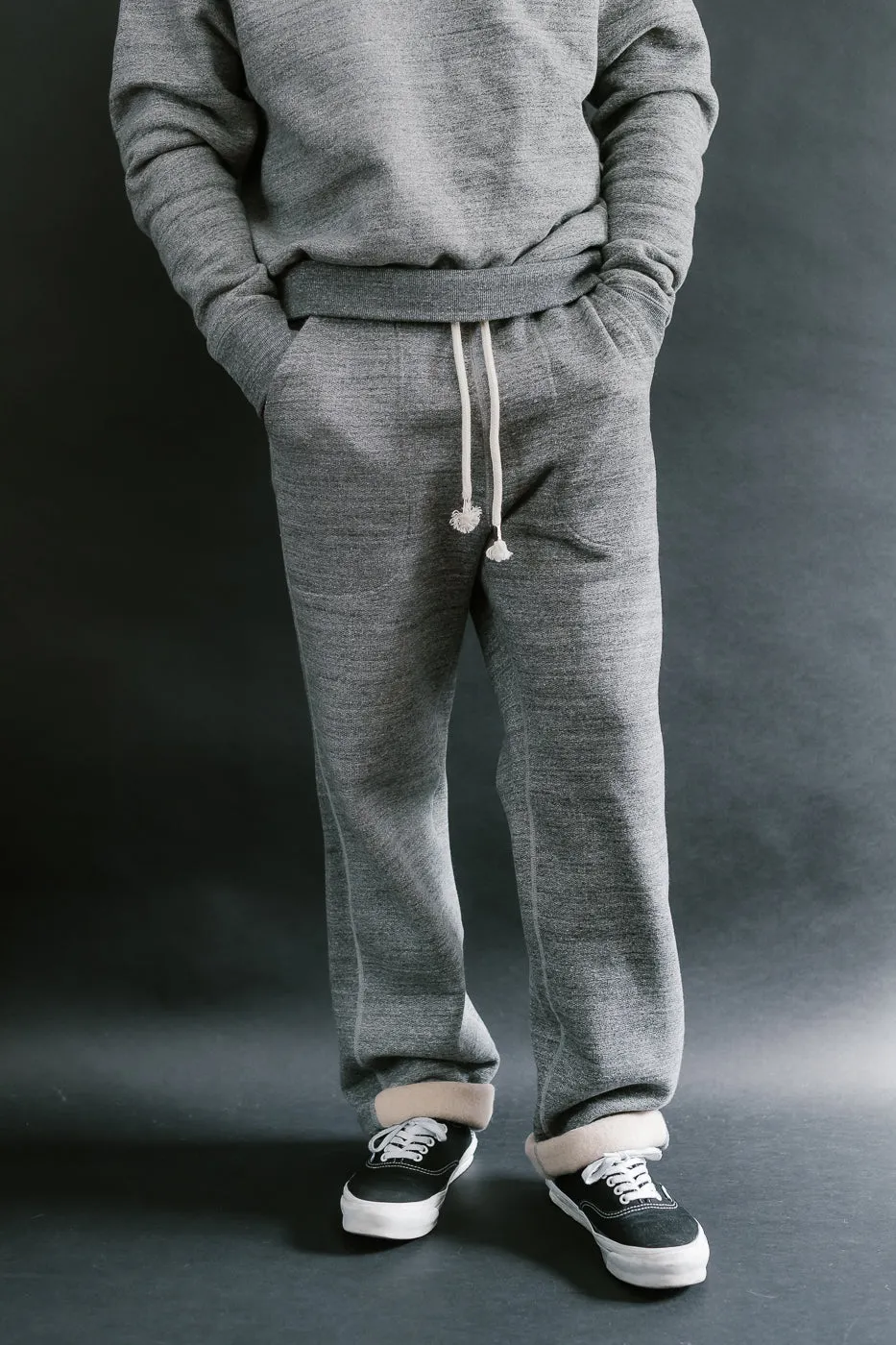 Sweatpants Fleeced Foxfibre® - Charcoal